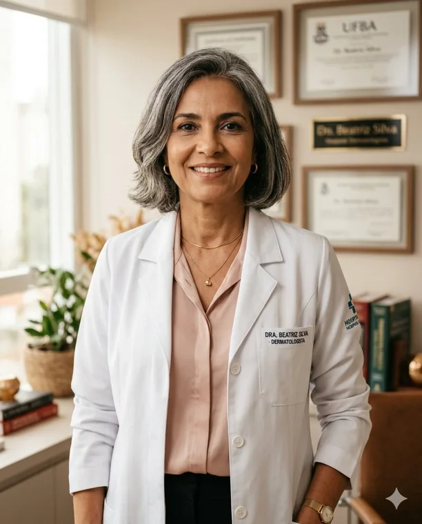 Dr. Beatriz Silva, board-certified dermatologist and aesthetician