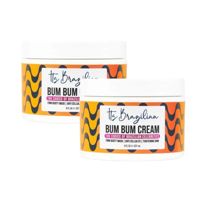 2 jars of Bumbum Brazilian Lift & Firm Cream